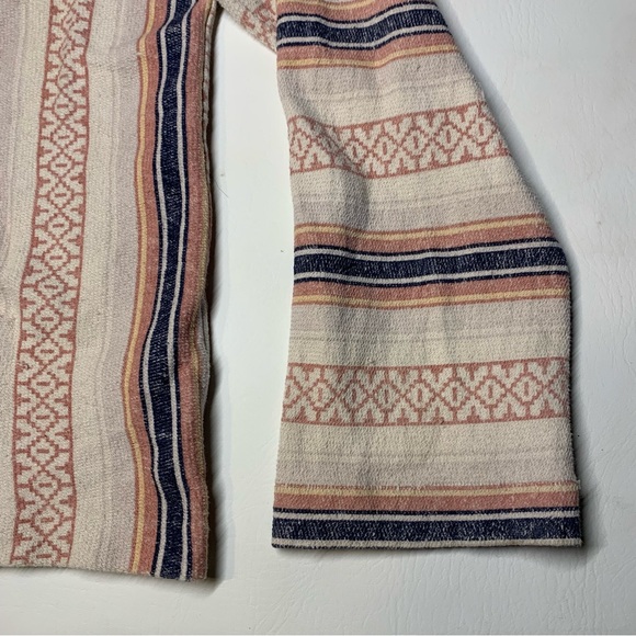 Pacific Republic Hoodie Women’s Medium Southwest Canvas Pullover Multicolor Boho - Picture 6 of 10